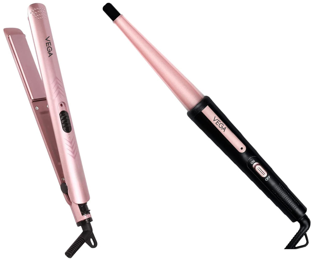 VEGA VHSH-28 K-Shine Hair Straightener with Keratin Infused Plates (Ananya Panday Signature Collection)