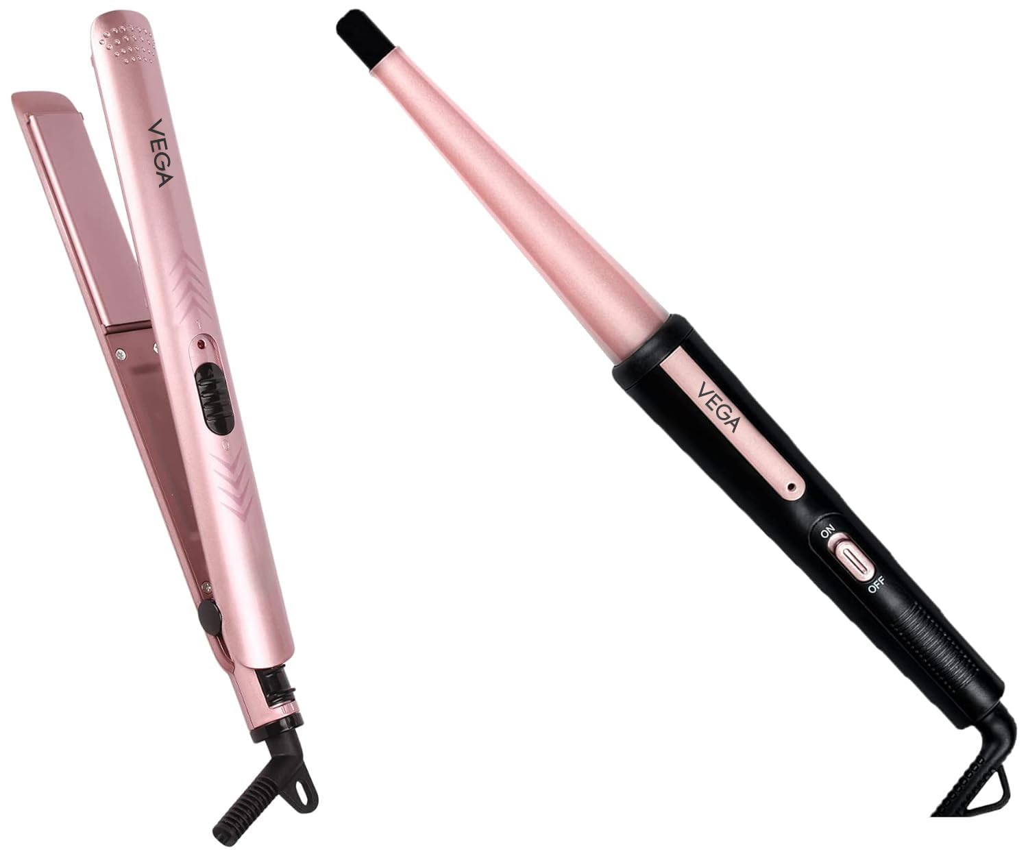 VEGA VHSH-28 K-Shine Hair Straightener with Keratin Infused Plates (Ananya Panday Signature Collection)