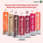 Himalaya Strawberry Shine Lip Balm | 4.5gm| 100% Natural Colour | Naturally Glossy | Soft & Nourished Lips | Natural Vitamin E