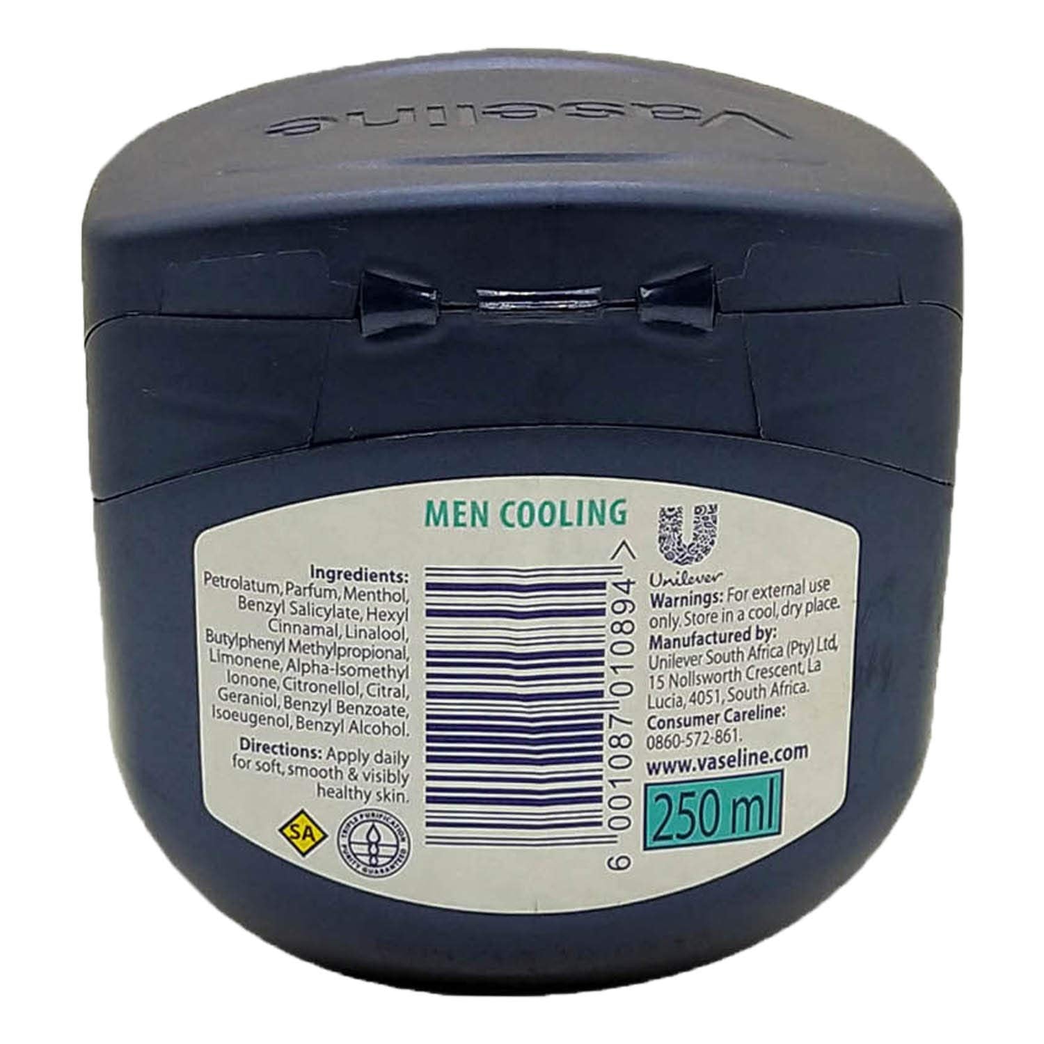 VASELINE BLUESEAL MEN PETROLEUM JELLY (COOLING, 100ml)