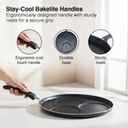 Prestige Omega Select Plus Set Dosa Tawa|Scratch & Abraison Resistant|3 Layers Metal Spoon Friendly Coating|