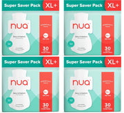 Nua Ultra Safe| 30 Heavy Flow -XL+ | SUPER SAVER PACK | Leakproof & Toxic Free Sanitary Pad (Pack of 120)