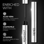 RENEE Midnight Matte Eyeliner, Darkest Black, Long Lasting, Smudge-Proof & Waterproof Formula, One-Swipe-Application with Intense Pigment, Enriched with...