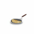 Hawkins 28 cm Dosa Tava, Triply Stainless Steel Shielded Nonstick Tawa with Rosewood Handle, Honeycomb Non Stick Induction Tawa, Silver (NSDT28)