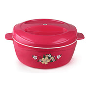 Cello Roti Plus Insulated Casserole Hot Pot Box Case with Lid 1500 ml Pink |