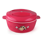 Cello Roti Plus Insulated Casserole Hot Pot Box Case with Lid 2000 ml Pink |