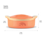 MILTON Marvel 2000 Inner Steel Casserole, 1850 ml, Orange|