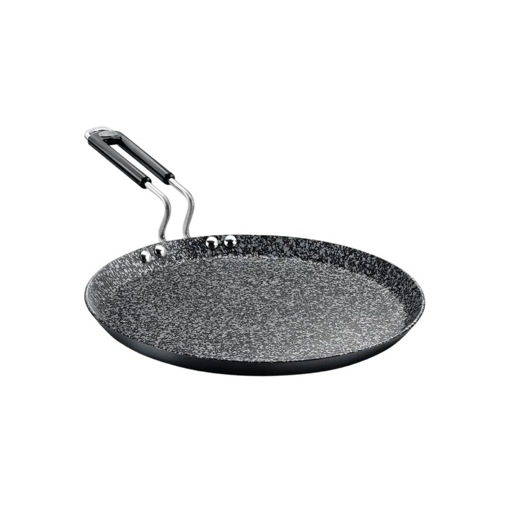 Prestige Durastone Hard Anodised Non-Stick Omni tawa(29 cm)|6 Layers Extra Durable Stone Coating|
