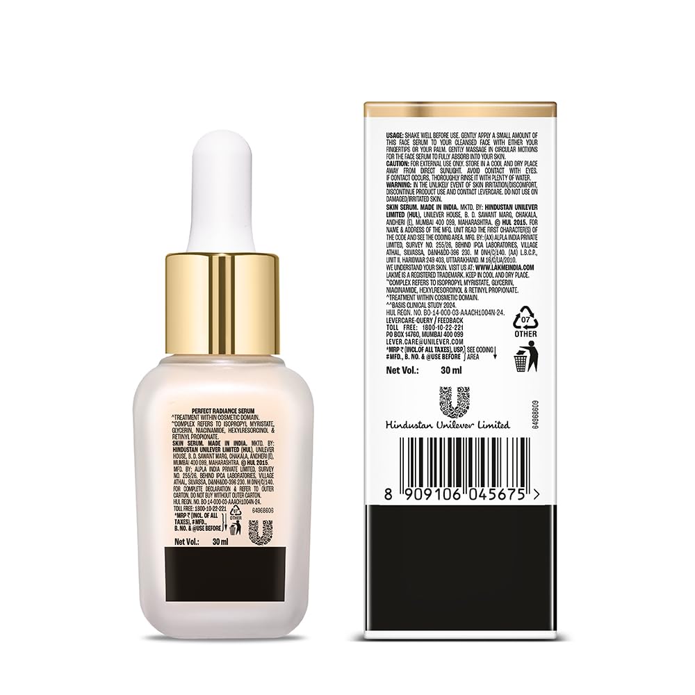 Lakme Absol perfect Radiance Serum 15ml