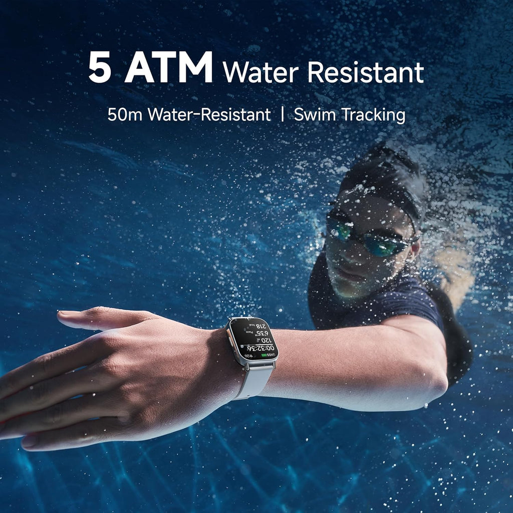 Redmi Watch 5 Lite, 1.96" Amoled, Advanced in-Built GPS, 5 ATM, 18 Day Battery, Bluetooth Calling with AI Noise Reduction, Always on Display, Light Gold