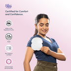 BLISSNATURAL Disposable Underarm Sweat Pads for Women (Pack of 80) Ultra Thin Feathery Soft Sweat Pads For Comfort |