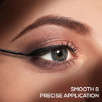 RENEE Midnight Matte Eyeliner, Darkest Black, Long Lasting, Smudge-Proof & Waterproof Formula, One-Swipe-Application with Intense Pigment, Enriched with...