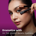 Pilgrim Black Scandal Eyeliner Pencil Intense Matte Finish Smudge Proof Pencil Enriched With Argan Oil | 3.50Ml (Pack of 2)