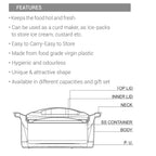 MILTON Marvel 2000 Inner Steel Casserole, 1850 ml, Orange|