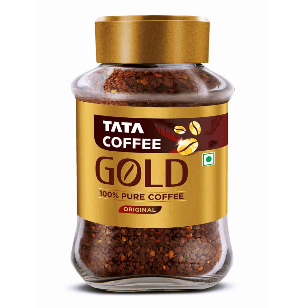 Tata Coffee Gold Original, Instant & Pure Coffee Jar 95g