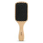 AGARO Wooden Paddle Hair Brush with Strong & flexible nylon bristles having Anti static ball tips, For Grooming, Straightening, Smoothing, Detangling...
