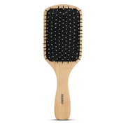 AGARO Wooden Paddle Hair Brush with Strong & flexible nylon bristles having Anti static ball tips, For Grooming, Straightening, Smoothing, Detangling...