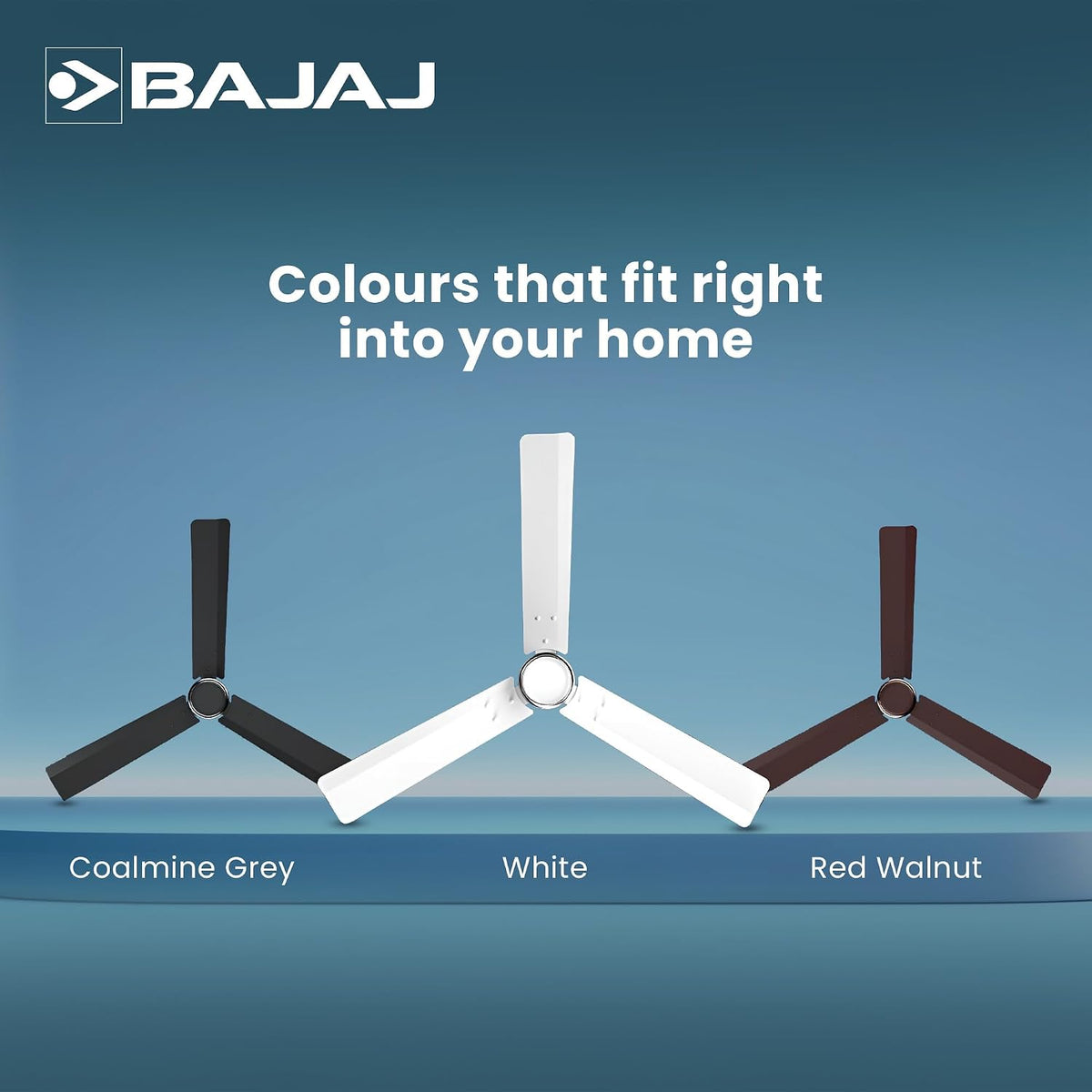 Bajaj Classico Sleek Plus 5S 1200MM (48”) BLDC Ceiling Fan with Remote | BEE 5 Star Rated Energy Efficient |