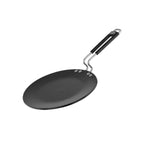 Prestige Hard Anodised Roti Tawa 22.5 cm | Thick Base (4 mm) | Gas & Induction Compatible | Metal Spoon Friendly | Stay Cool Handle | Wide Base | 2Y Warranty | ISI