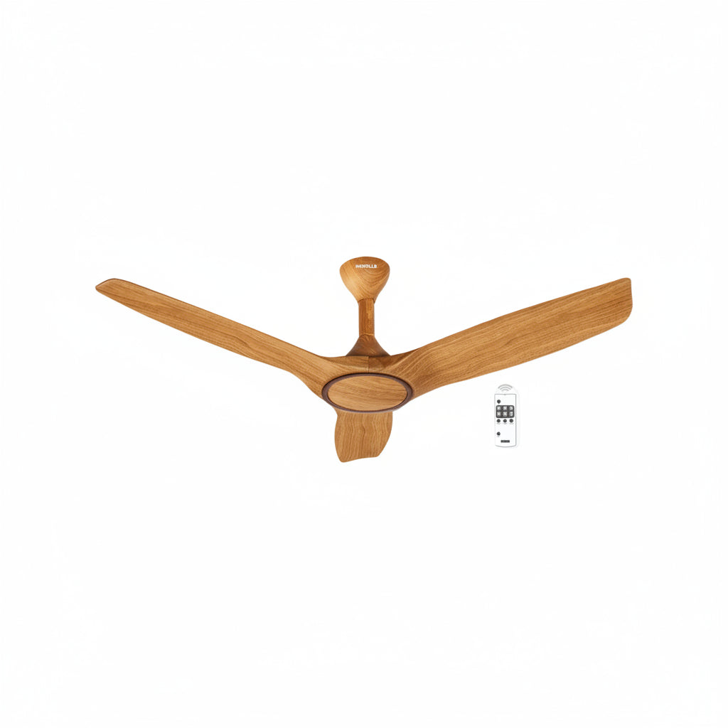 Havells 1200Mm Stealth Wood I Es Ceiling Fan|High Air Delivery,Energy Saving,100% Pure Copper Motor|