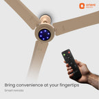 Orient Electric Uniquely Designed I Tome Pro 1200 mm BLDC Ceiling Fan with Remote | BEE 5 Star Rated Energy Efficient Fan | High Air Delivery, 3 Years...