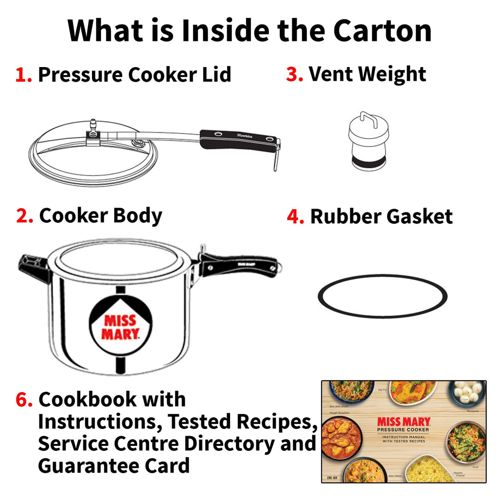 Miss Mary 8.5L Pressure CookerMiss Mary 8.5L Pressure Cooker