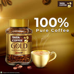 Tata Coffee Gold Original, Instant & Pure Coffee Jar 95g