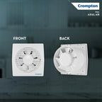 Crompton Axial Air 200 mm (8 inch) Kitchen/Bathroom/Office Exhaust (Ventilation) Fan | 1585 RPM |
