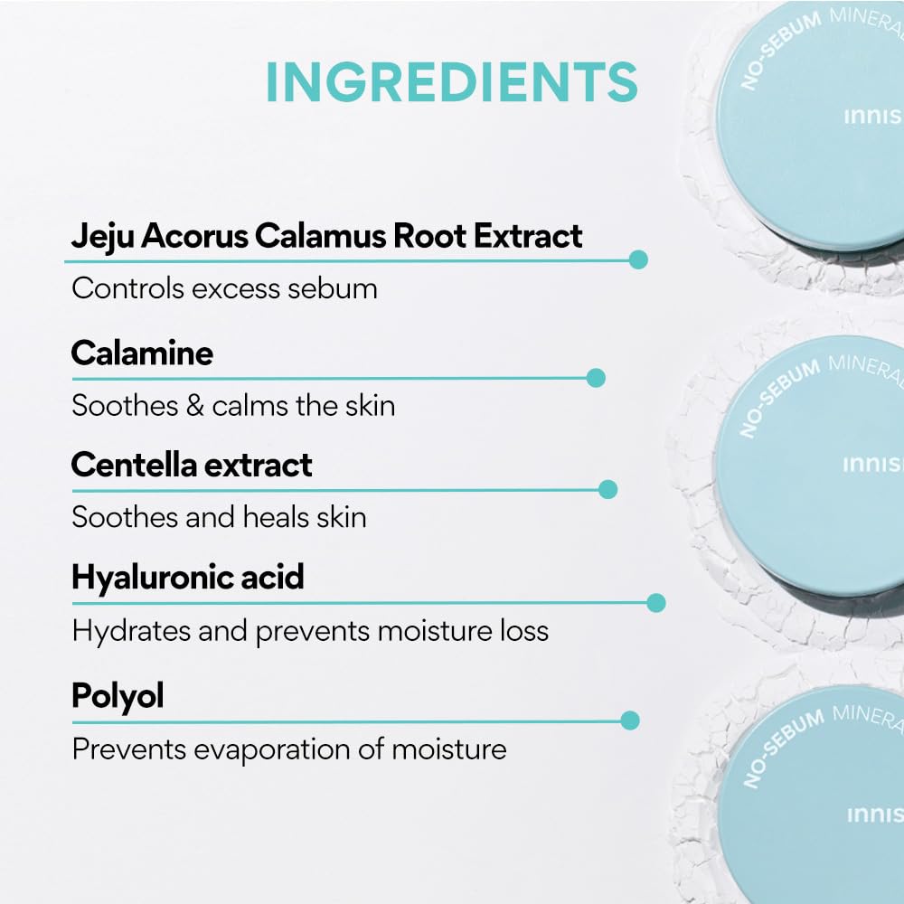 Innisfree No Sebum Mineral Natural Powder 5g