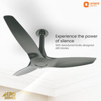 Orient Electric Newly Launched Aeroquiet Neu 1230mm Ceiling Fan for Home | BEE 2 Star Rated Energy Efficient Fan | Rust-proof ABS blade |2 Years Warranty by...