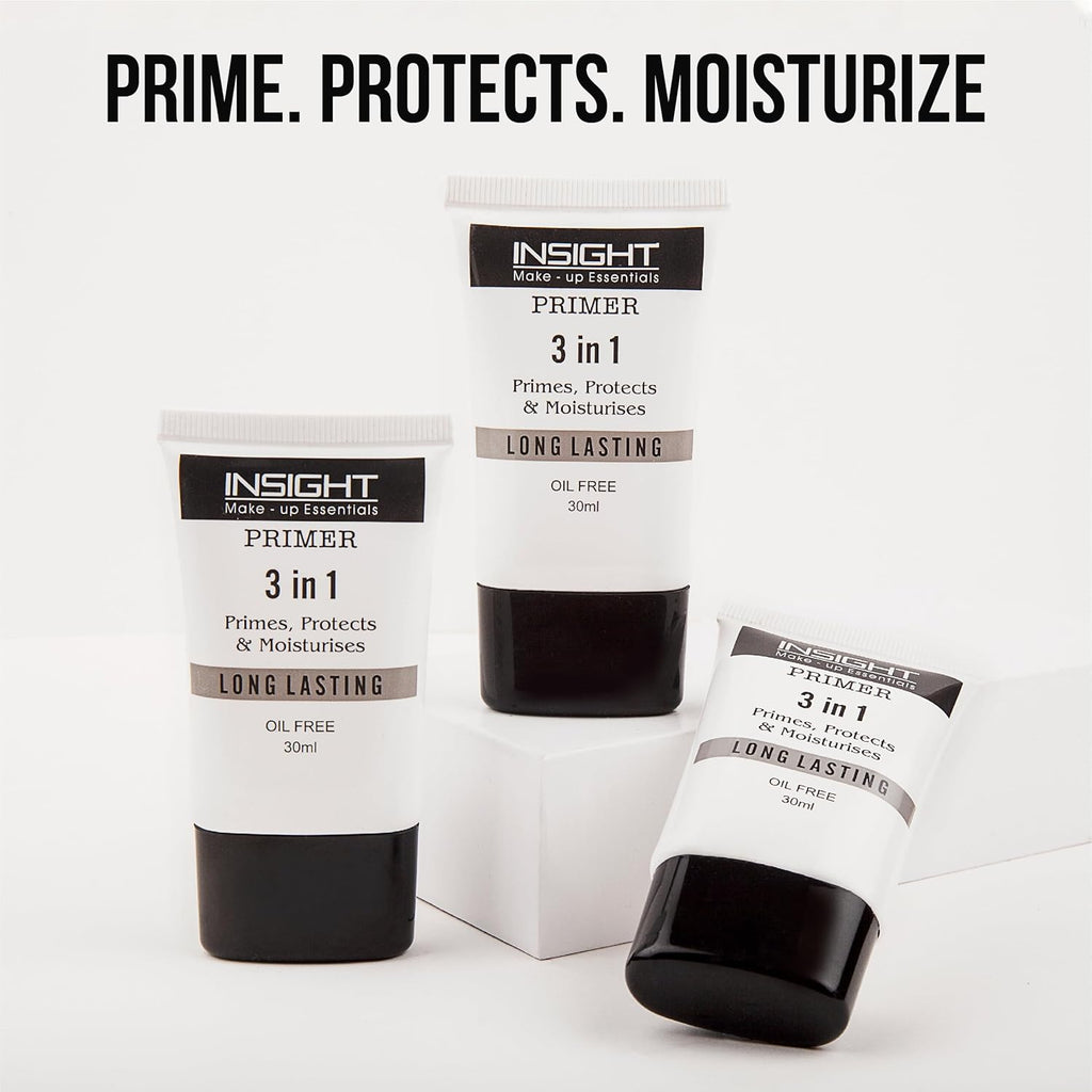 INSIGHT 3-in-1 Primer | Matte Finish | Primes, Protects & Moisturizes,30ml