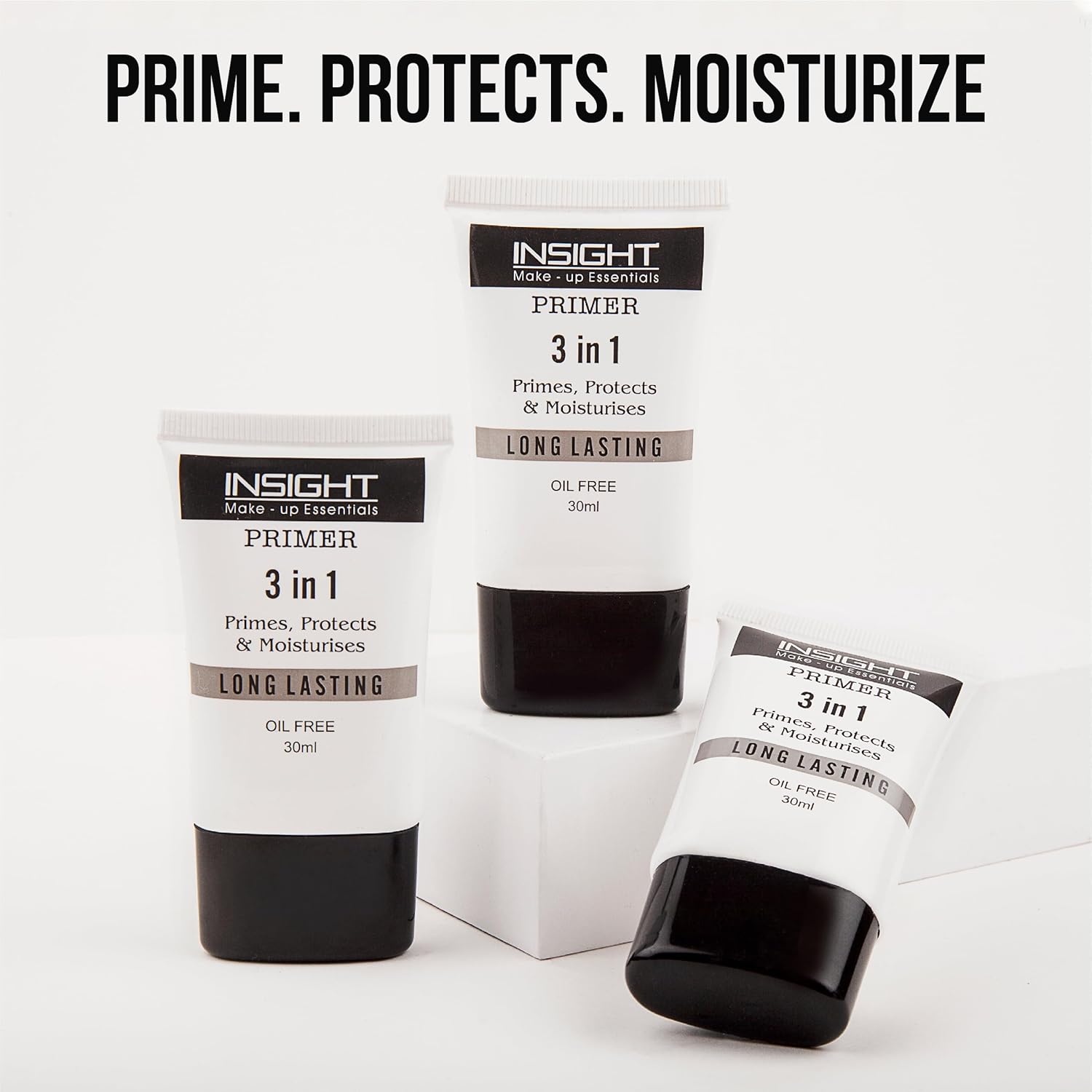 INSIGHT 3-in-1 Primer | Matte Finish | Primes, Protects & Moisturizes,30ml