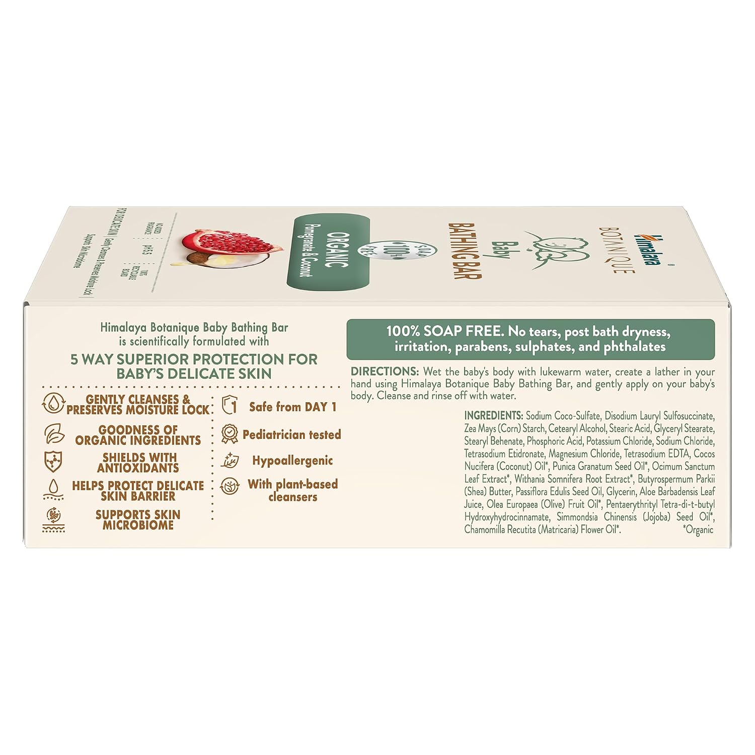 Himalaya Botanique Baby Bathing Bar 125g