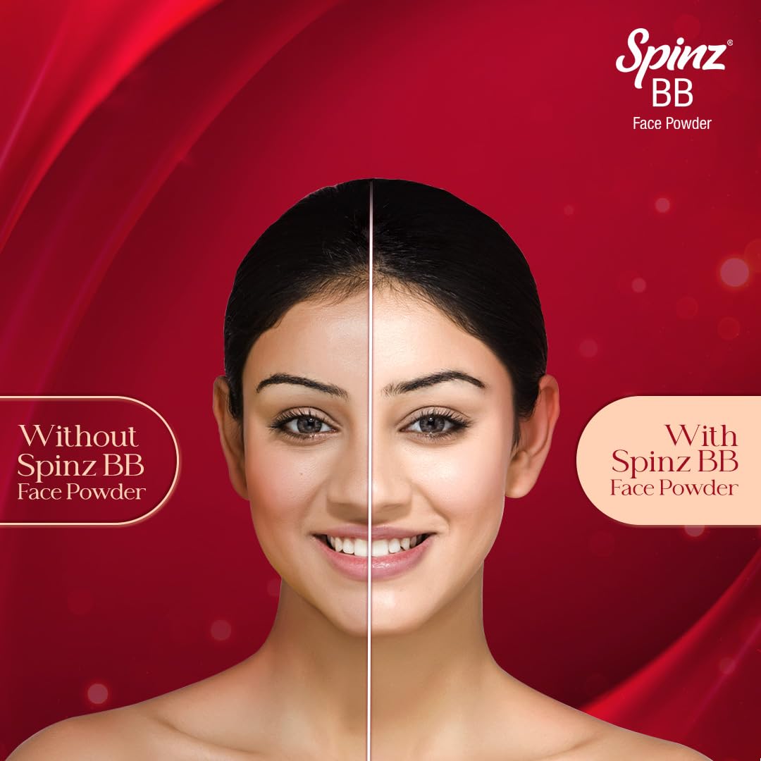 Spinz BB Brightening & Beauty Face Talc for Instant Brightness,70g