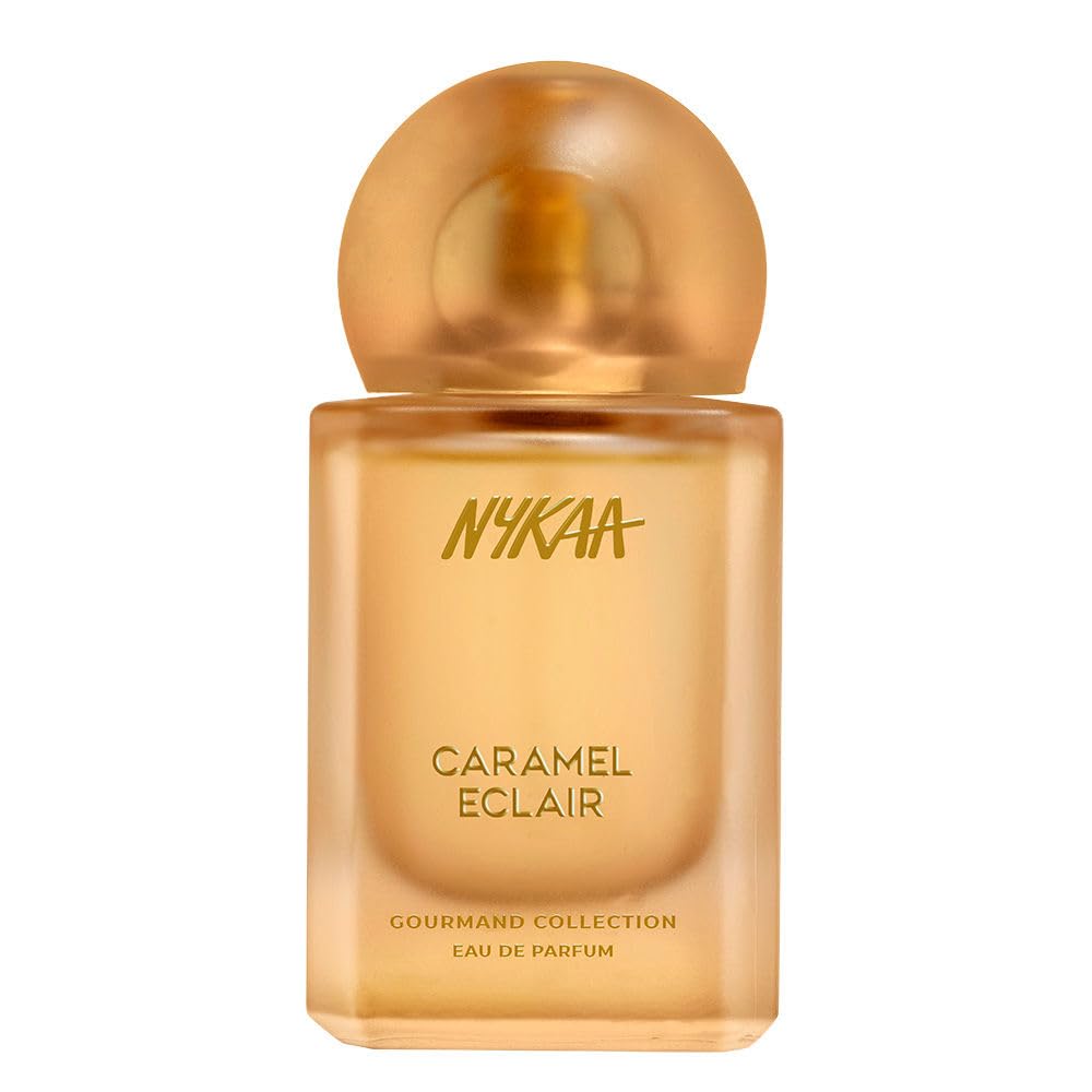 Nykaa Caramel Eclair EDP 50ml | Warm Sweet Perfume for Women | Caramel & Hazelnut Gourmand Fragrance | Long-Lasting Everyday Scent | Best...