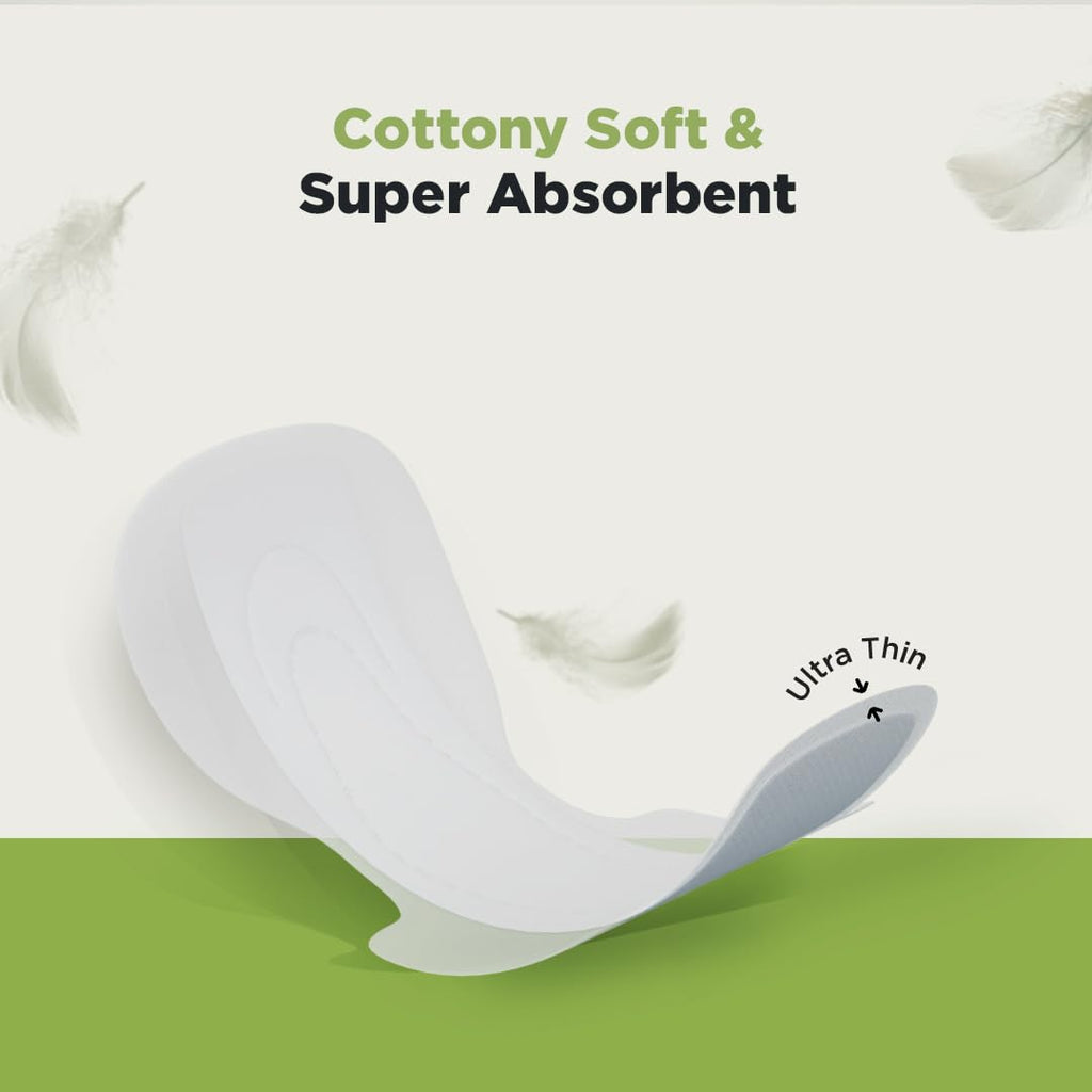Pee Safe Comfort Ultra Thin Sanitary Pads XXL | 2 Pads | Rash Free | Ultra Soft, Dual Wings, Toxin Free, Extra Long, Cottony Soft Sanitary Napkins For Ultra...