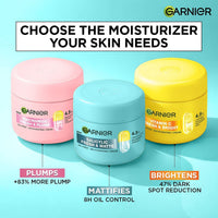 Garnier Fresh & Matte Salicylic Acid Sorbet Gel Face Moisturizer, 90g