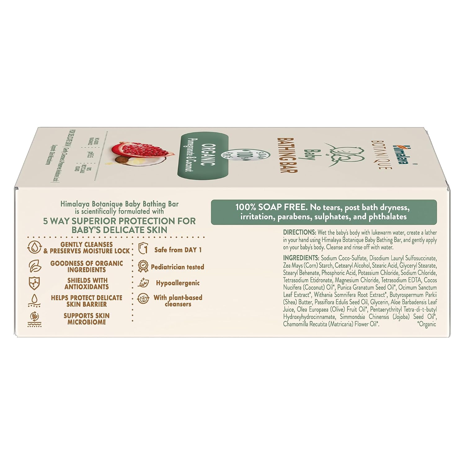 Himalaya Botanique Baby Bathing Bar 75g
