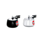 Hawkins Contura Hard Anodised Aluminium Pressure Cooker, 3 Litres, Black & Hawkins Contura Pressure Cooker, 3 Litres