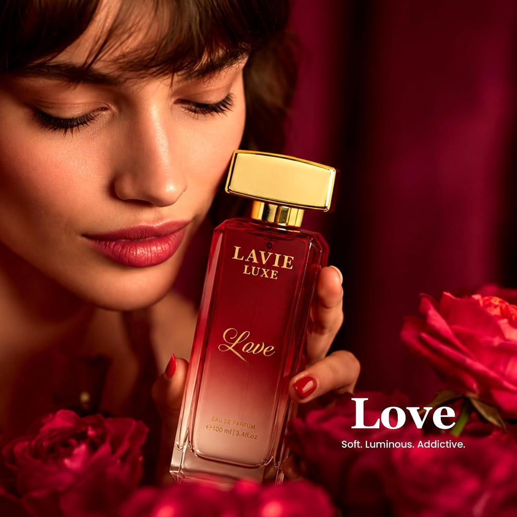 Lavie Luxe Love Women Eau De Parfum | Luxury Collection 100ml Perfume | Perfume for Women