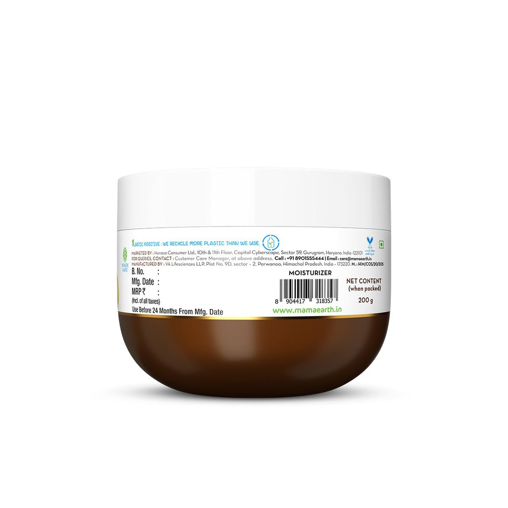 Mamaearth Cocoa Rich Moisturizing Cream with Cocoa Butter & Vit E for Deep Nourishment 200g