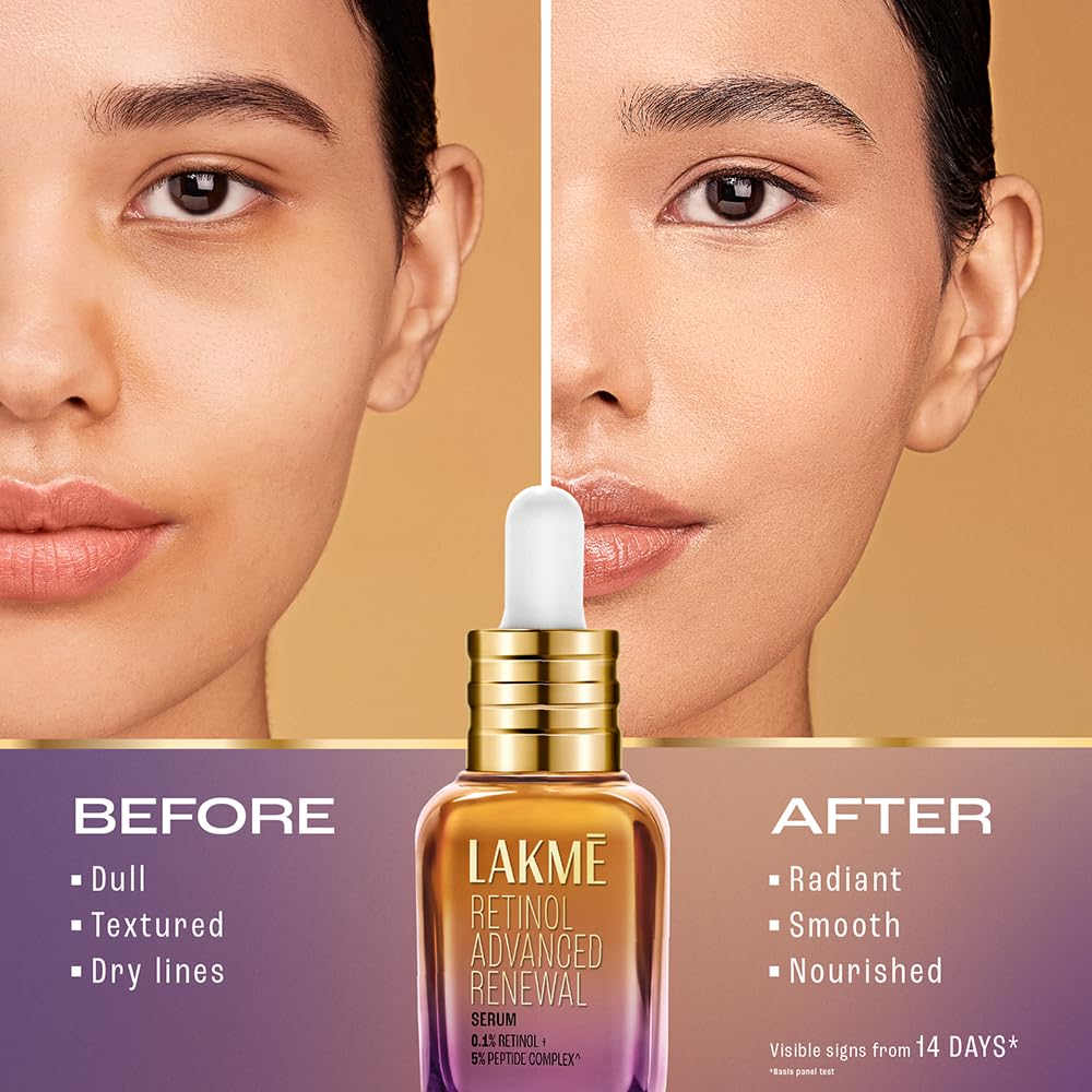 Lakme Absolute Youth Infinity Serum 15ml, with Pro Retinol C complex