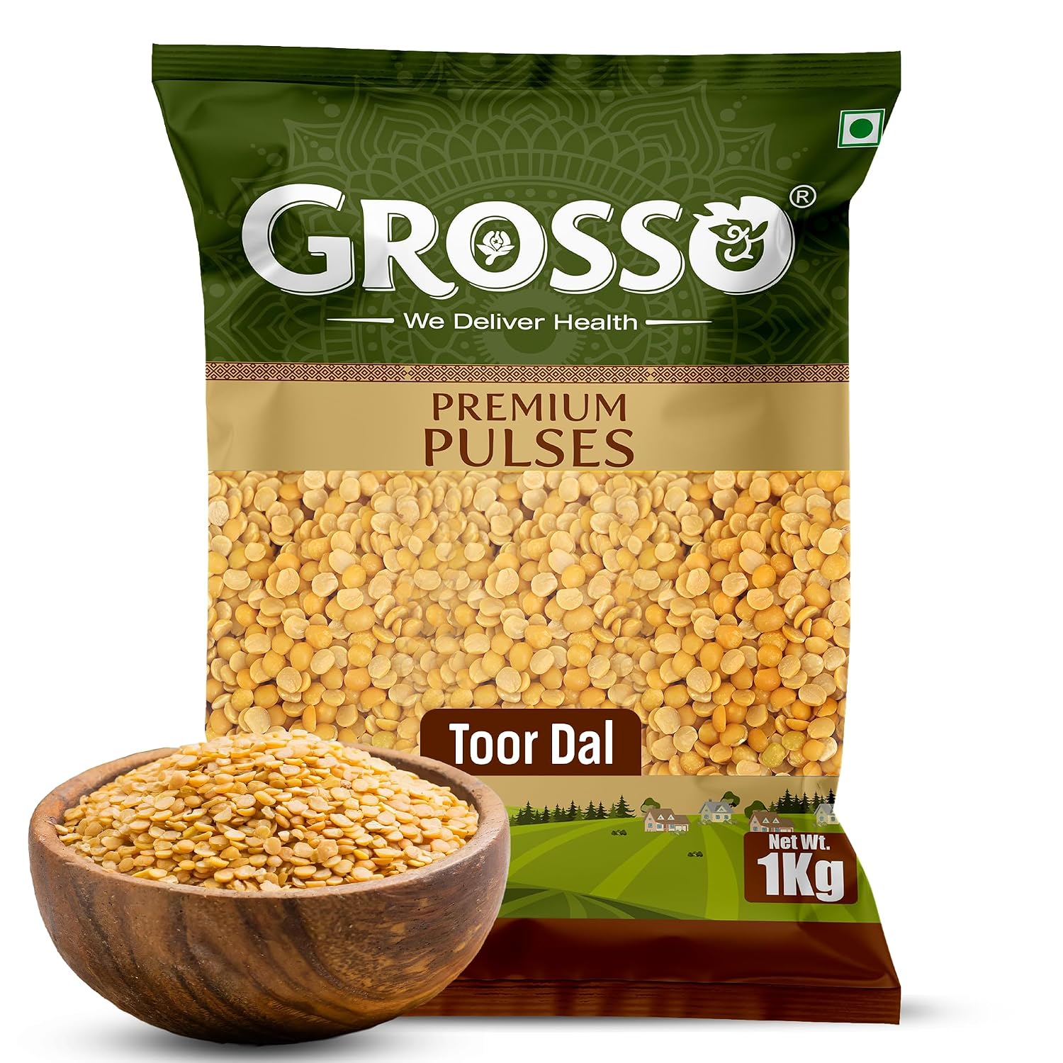 Grosso Toor Dal (Arhar Dal) 1Kg