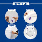 Harpic Hygienic Toilet Cleaner Rim Block, Lavender - 26 g (Pack of 3) | India's # 1 Toilet Cleaner