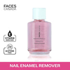 Faces Nail Enamel, Remover 01, 30ml, transparent 01