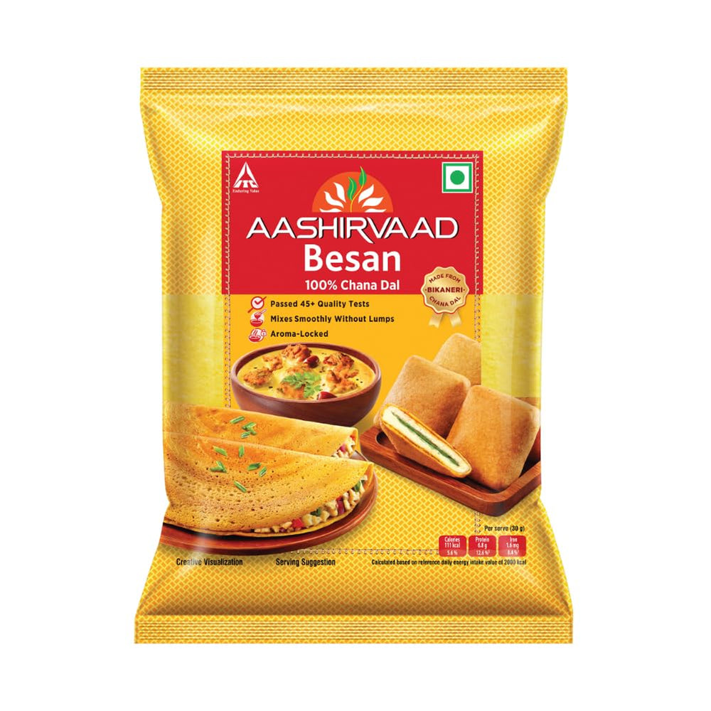 Aashirvaad, 100% Bikaneri Chana Dal Besan