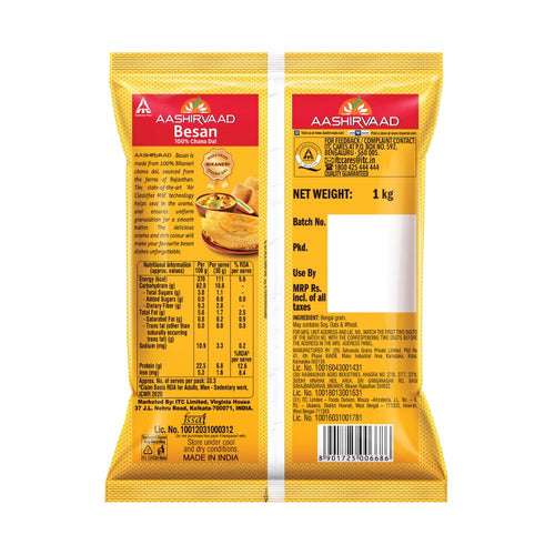 Aashirvaad, 100% Bikaneri Chana Dal Besan