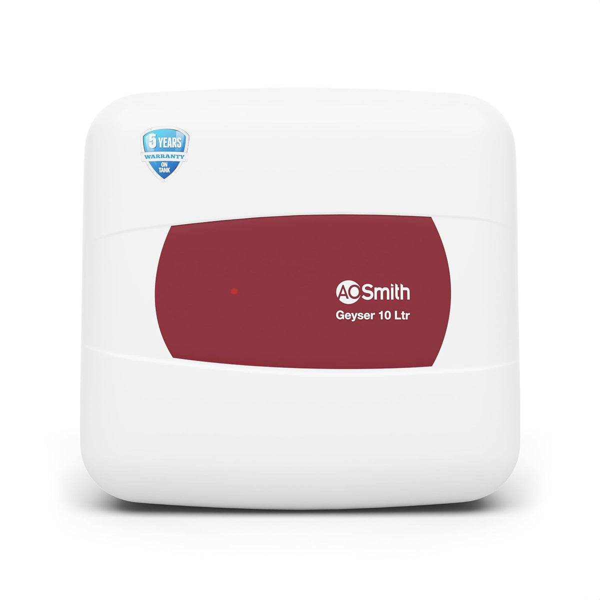 AO Smith Geyser 10 Litre 5 Star Rating (BEE) | Powerful 2KW Heating | Storage Water Heater With 2X Corrosion Resistant Blue Diamond Glass Tank | Warranty: 5 Yr Tank, 2 Yr Comprehensive | HSE-SHS-010