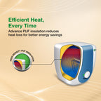 AO Smith Geyser 25 Litre 5 Star Rating (BEE), Vertical Water Heater | Geyser 25 Ltr For High Rise Building | 7 Year Tank Warranty, 2 Year Comprehensive Warranty | SDS-GREEN-025