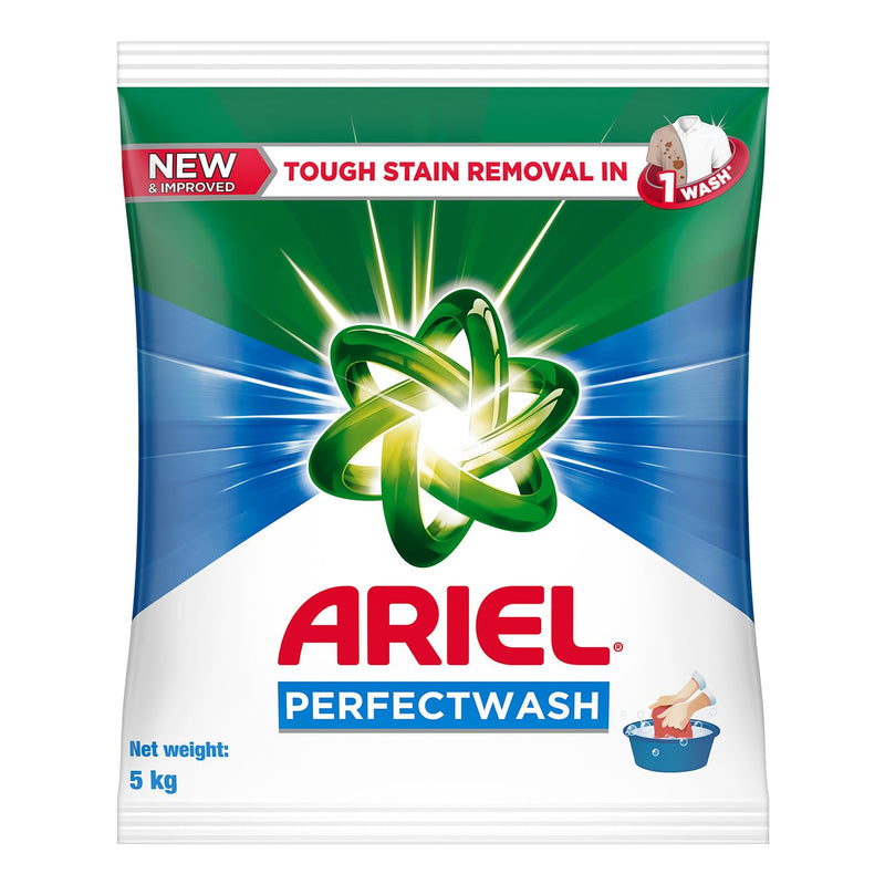 Ariel Perfect Wash Detergent Powder - 5kg